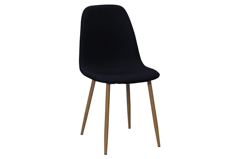 Richeto Matbord 180 cm ek +  6 st Nibe stol svart med ek ben - Natur/Svart - Products - Möbler - Bord & matgrupp - Matgrupp