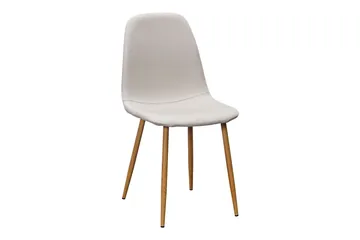 Richeto Matbord 240 cm ek +  8 st Nibe stol beige med ek ben - Natur/Beige - Products - Möbler - Bord & matgrupp - Matgrupp