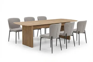 210 cm - Grå