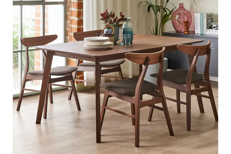 Rosetown Matbord 90x150 cm - Mörkbrun - Products - Möbler - Bord & matgrupp - Matbord & köksbord