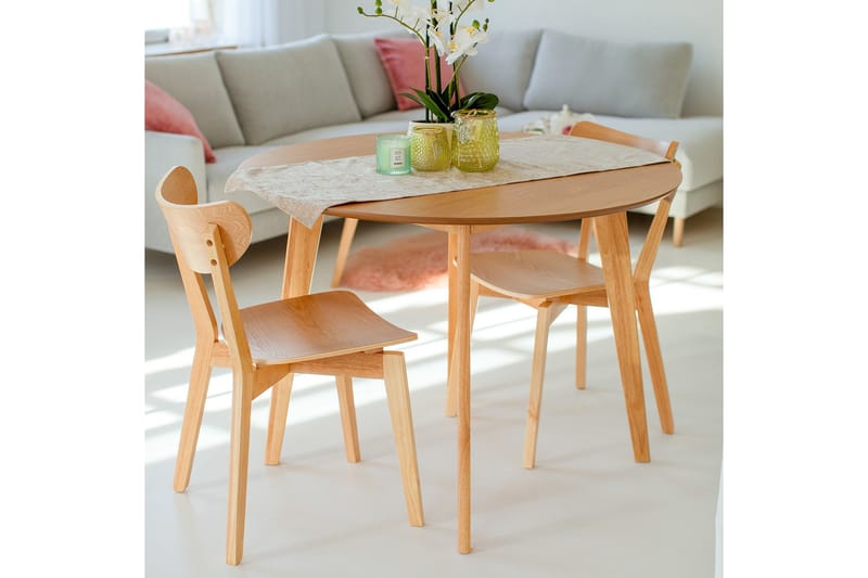 Roxby Matbord 105 cm Ek - Products - Möbler - Bord & matgrupp - Matbord & köksbord