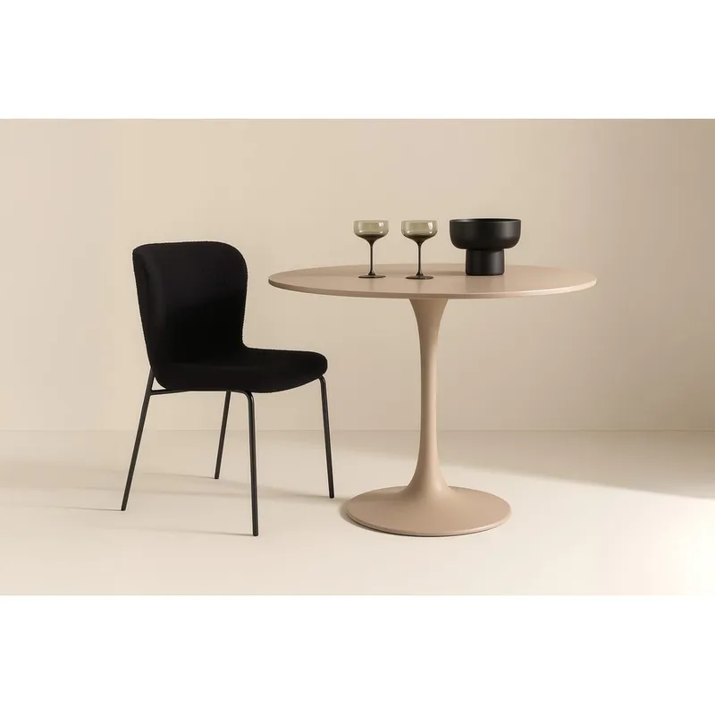 Runt matbord Glade - Beige - Products - Möbler - Bord & matgrupp - Matbord & köksbord