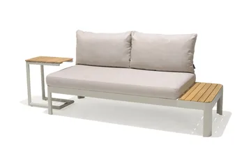 Portals Rullbord 92 cm - Vit/trä - Products - Möbler - Bord & matgrupp - Serveringsvagn & serveringsbord - Rullvagn, rullbord & serveringsbord