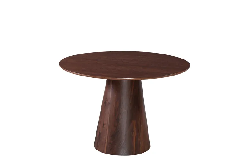 Siena Matbord Runt 110cm, Valnöt