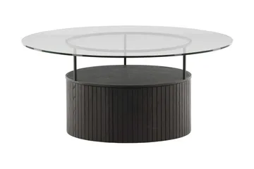 Bovall Soffbord 90 cm - Svart - Products - Möbler - Bord & matgrupp - Soffbord - Soffbord med förvaring