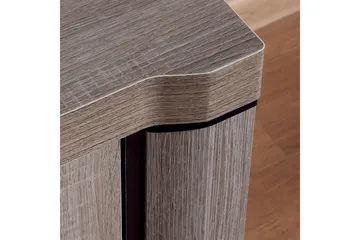 Chezum Soffbord 120 cm med Förvaring Hylla - Tryffel/Beige/Grå - Products - Möbler - Bord & matgrupp - Soffbord - Soffbord med förvaring