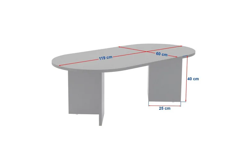Soffbord Hasina Travertin - Travertin - Products - Möbler - Bord & matgrupp - Soffbord