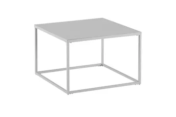 Soffbord Wohnling metall fyrkantig, modern stil Vit - Vit - Products - Möbler - Bord & matgrupp - Soffbord