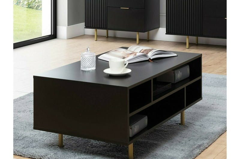 Staffin Soffbord 60 cm - Svart - Products - Möbler - Bord & matgrupp - Soffbord