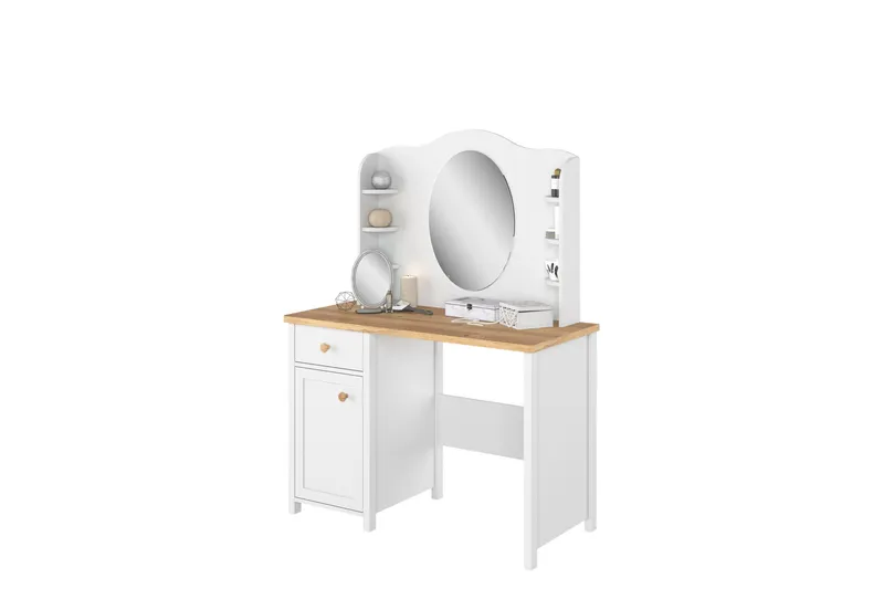 Storys Sminkbord 110x52 cm, Vit