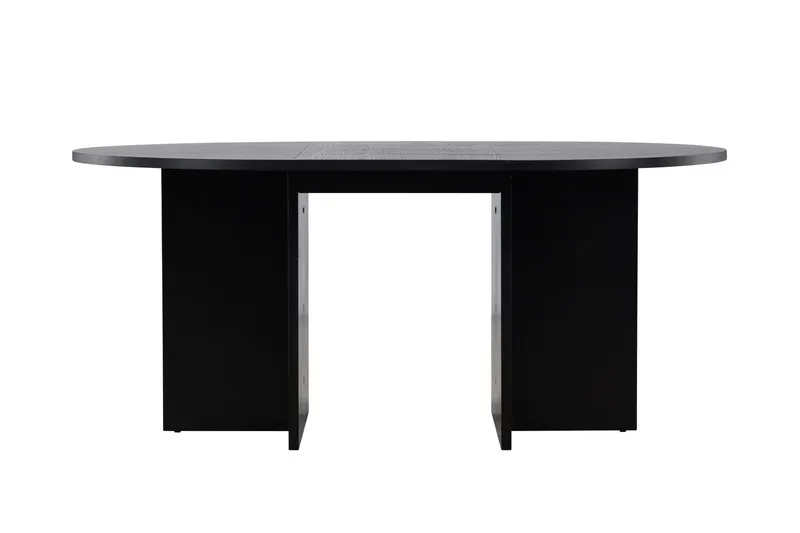 Strada Matbord 120 cm Rektangulär, Svart