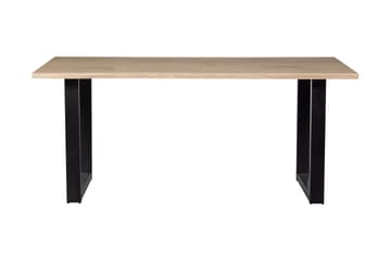 Tablo Matbord U-Formade Ben 180 cm - Ek/Svart - Products - Möbler - Bord & matgrupp - Matbord & köksbord