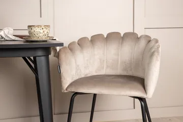 Tempe Matgrupp 80 cm Rektangulär med 2 Limhamn stolar - Beige - Products - Möbler - Bord & matgrupp - Matgrupp