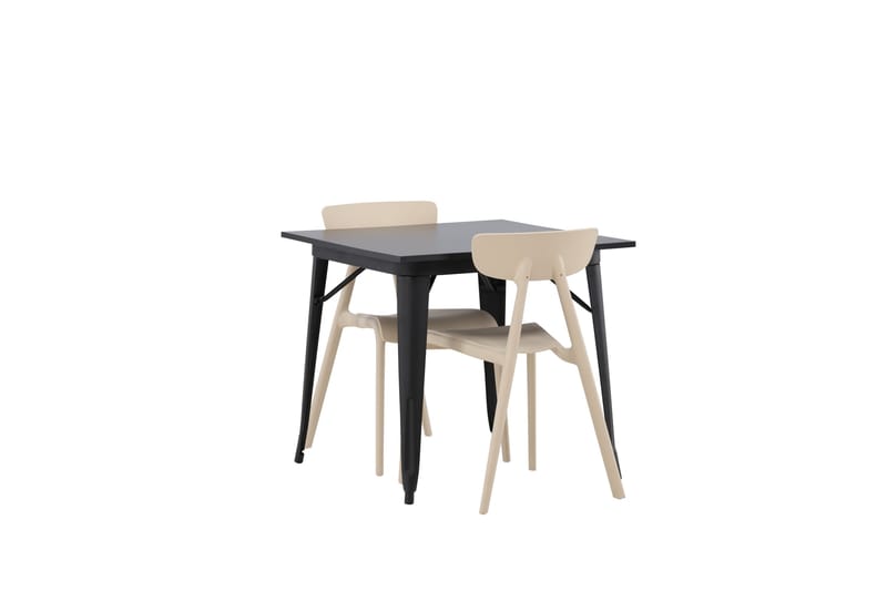 Tempe Matgrupp 80 cm Rektangulär med 2 Ursholmen stolar - Beige - Products - Möbler - Bord & matgrupp - Matgrupp