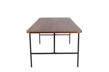 Uno Matbord 200 cm - Valnötsbrun/Svart - Products - Möbler - Bord & matgrupp - Matbord & köksbord