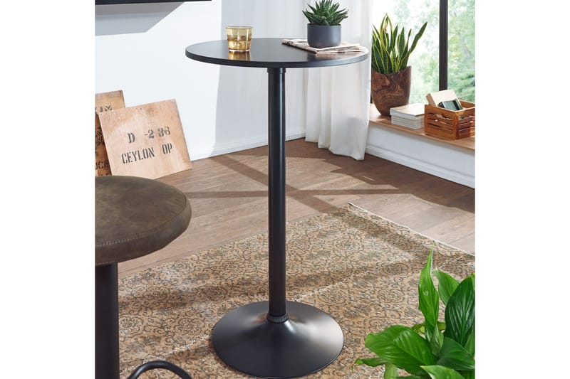 Willowdale Barbord 60 cm Runt - Svart - Products - Möbler - Bord & matgrupp - Barbord & ståbord