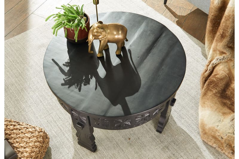 Willowdale Soffbord 60 cm Runt - Svart - Products - Möbler - Bord & matgrupp - Soffbord