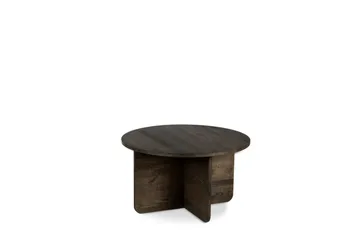 York Runt Soffbord i massivt trä 85 cm - Mörkbrun - Products - Möbler - Bord & matgrupp - Soffbord
