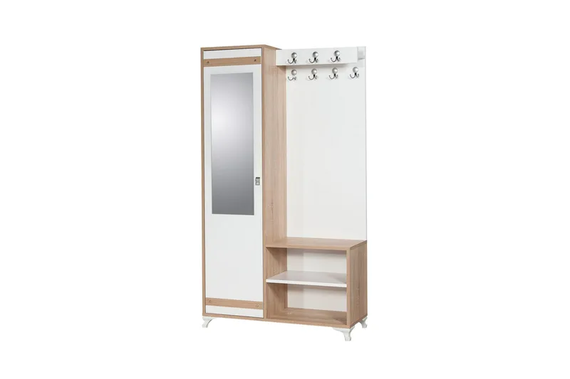 Brokind Klädförvaring 100 cm, Brun