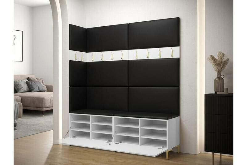 Dunvegan Hallmöbelset 168x46 cm White - Products - Möbler - Hallmöbler - Möbelset för hall & entre