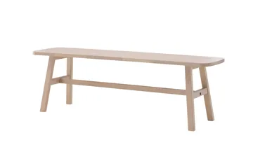 Hälsö Sittbänk 140 cm - Vit - Products - Möbler - Hallmöbler - Hallbänk