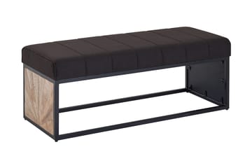Tultered Sittbänk 105 cm - Svart - Products - Möbler - Hallmöbler - Hallbänk