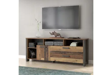 Cadle TV-Bänk 161 cm - Brun/Grå - Products - Möbler - TV- & Mediamöbler - TV bänk & mediabänk