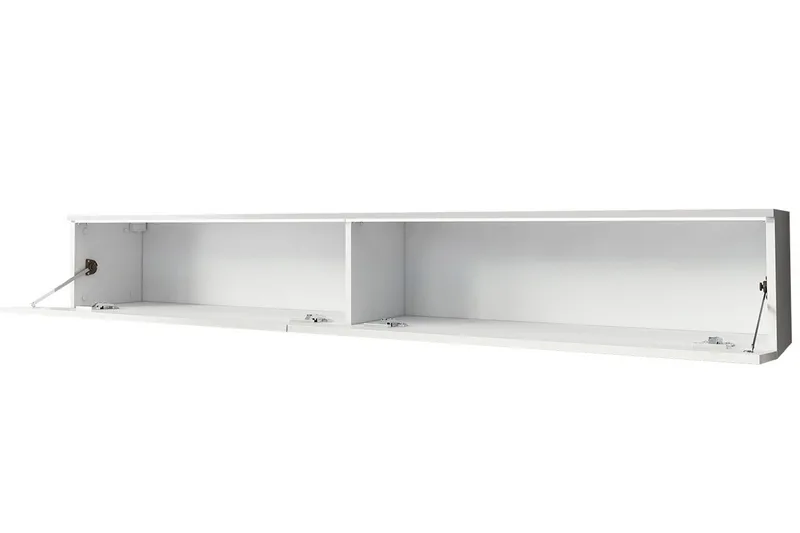 Cuguen Tv-skåp 180 cm Vit LED - Natur - Products - Möbler - TV- & Mediamöbler - TV bänk & mediabänk