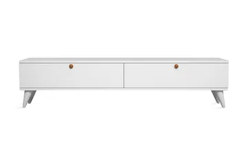 Gersby TV-Bänk 160 cm - Vit - Products - Möbler - TV- & Mediamöbler - TV bänk & mediabänk