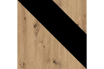 Ingram TV-bänk 40x135 cm - Ek/Svart - Products - Möbler - TV- & Mediamöbler - TV bänk & mediabänk