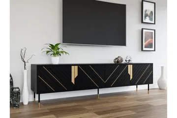 Juniskär Tv-skåp 204 cm - Svart - Products - Möbler - TV- & Mediamöbler - TV-skåp