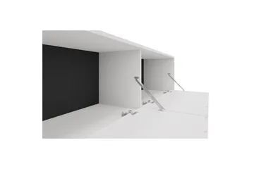 Lowboard Alberto 150x38x50 cm, Vit - 150x38x50 cm, Vit - Products - Möbler - TV- & Mediamöbler - TV bänk & mediabänk