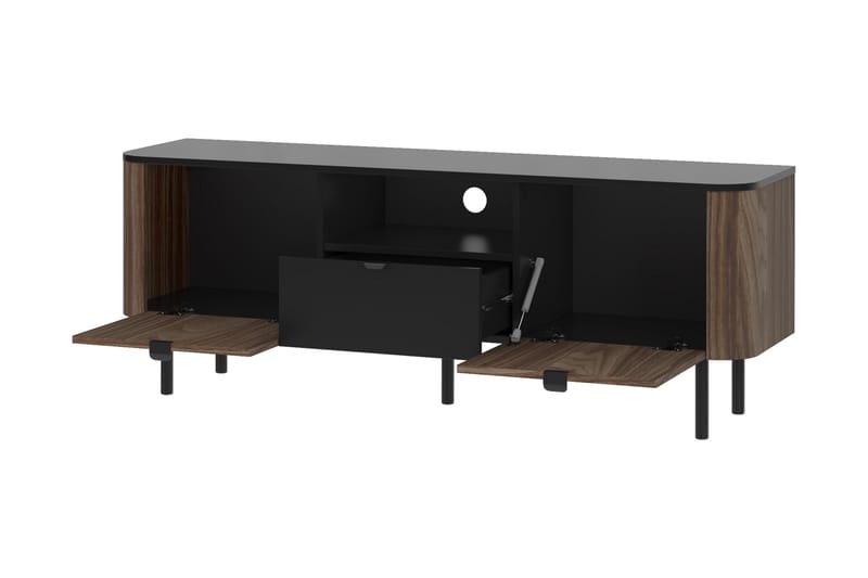 Pollena Tv-bänk 151x39 cm - Brun - Products - Möbler - TV- & Mediamöbler - TV bänk & mediabänk