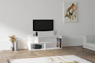 Rinorea Tv-bänk 100x40 cm - Vit - Products - Möbler - TV- & Mediamöbler - TV bänk & mediabänk