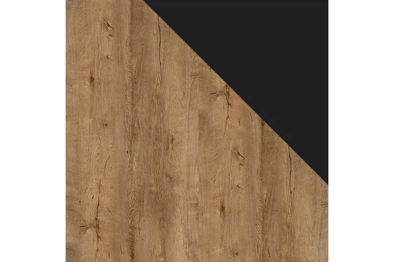 Ruskelsby TV-bänk 140 cm - Ek/Svart - Products - Möbler - TV- & Mediamöbler - TV bänk & mediabänk