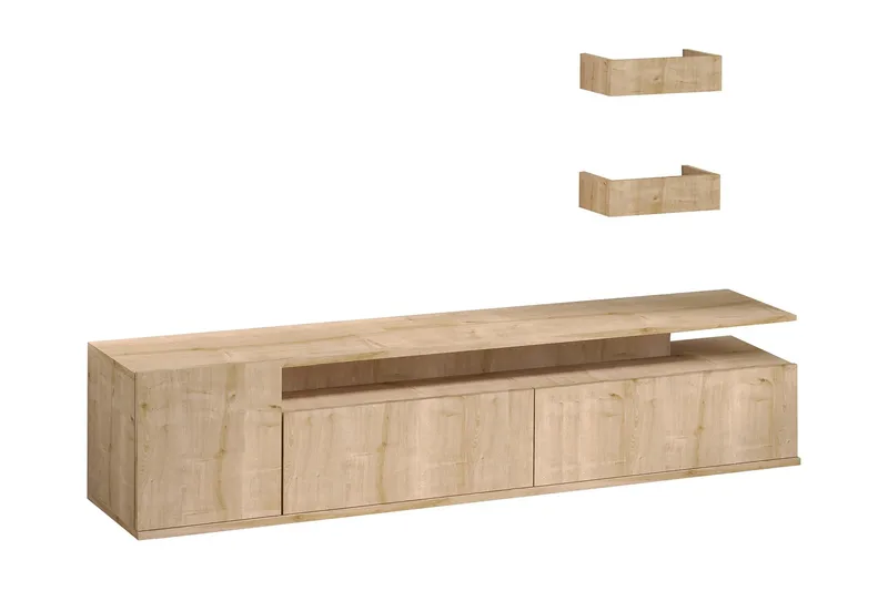 Sinox Tv-bänk 180 cm - Natur/Vit - Products - Möbler - TV- & Mediamöbler - TV bänk & mediabänk