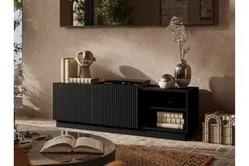 Torvalen Tv-bänk 150 cm - Svart - Products - Möbler - TV- & Mediamöbler - TV bänk & mediabänk