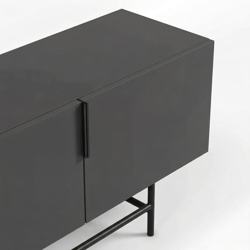Truvia TV-bänk 200x55x35 cm - Antracit och svart - Products - Möbler - TV- & Mediamöbler - TV bänk & mediabänk