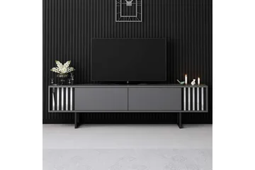 TV-bänk Jeval Antracit / Svart - Antracit / Svart - Products - Möbler - TV- & Mediamöbler - TV bänk & mediabänk