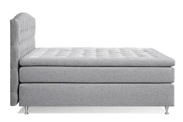 Belda Kontinentalsäng 140x200Fast - Ljusgrå - Products - Möbler - Säng - Kontinentalsäng
