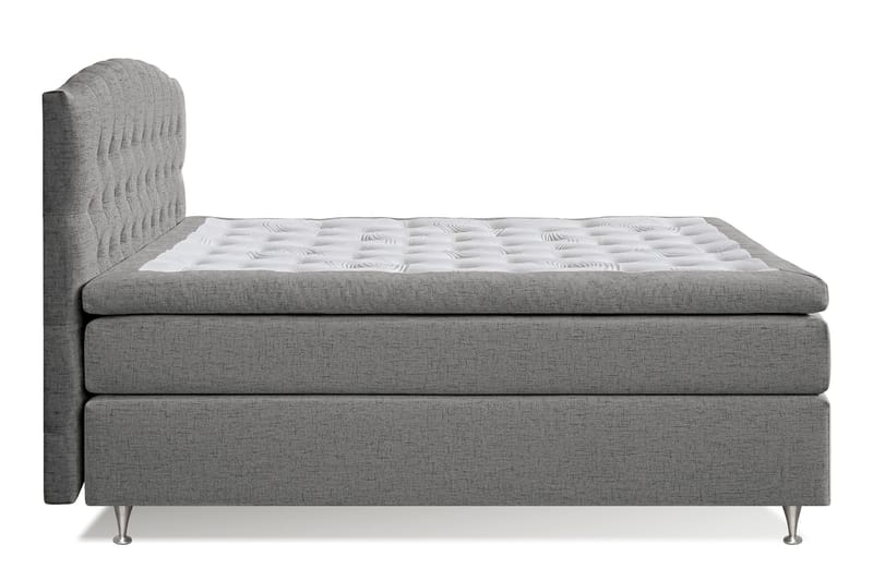 Belda Kontinentalsäng 160x200Fast - Grå - Products - Möbler - Säng - Kontinentalsäng
