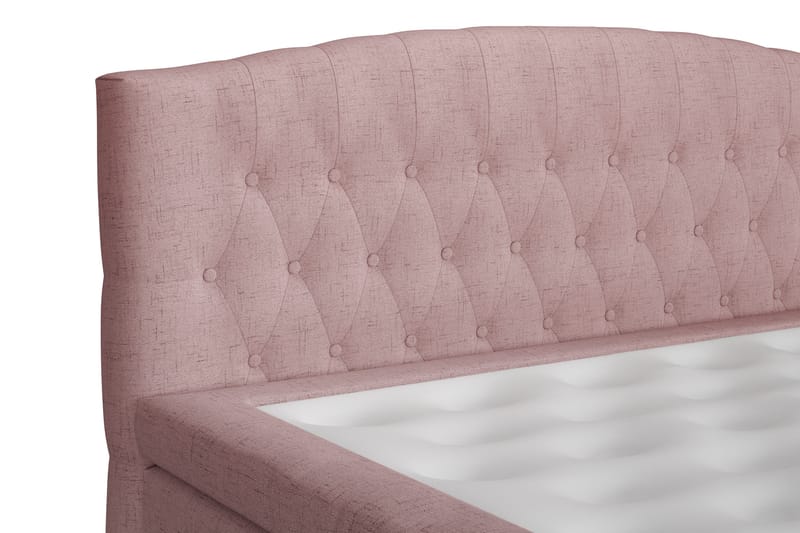Belda Kontinentalsäng 160x200Fast - Rosa - Products - Möbler - Säng - Kontinentalsäng