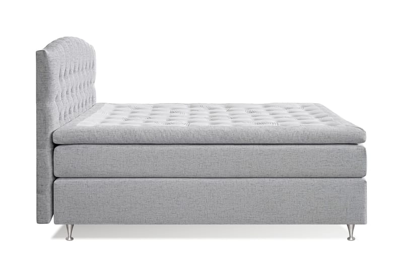 Belda Kontinentalsäng 160x200Fast/Medium - Ljusgrå - Products - Möbler - Säng - Kontinentalsäng