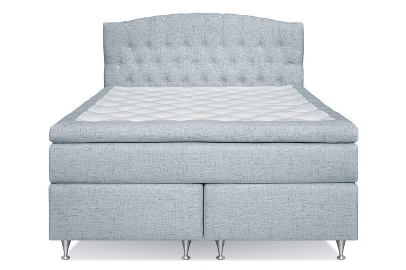 Belda Kontinentalsäng 160x200Medium - Ljusblå - Products - Möbler - Säng - Kontinentalsäng