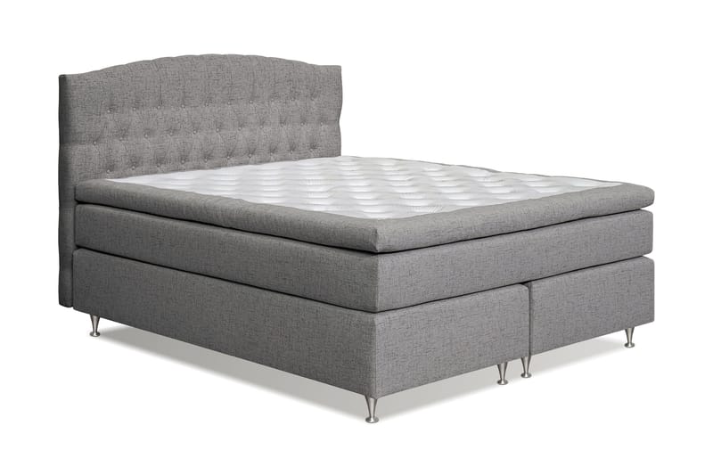 Belda Kontinentalsäng 180x200Fast - Grå - Products - Möbler - Säng - Kontinentalsäng
