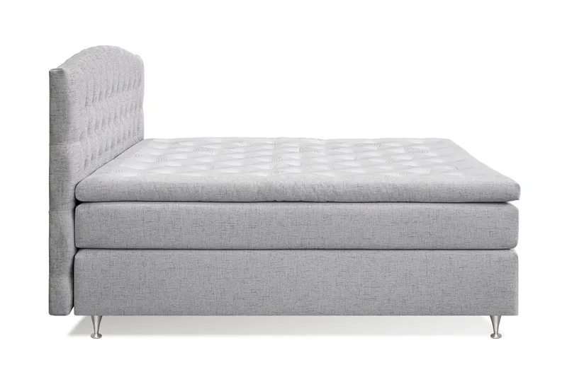 Belda Kontinentalsäng 180x200Fast - Ljusgrå - Products - Möbler - Säng - Kontinentalsäng