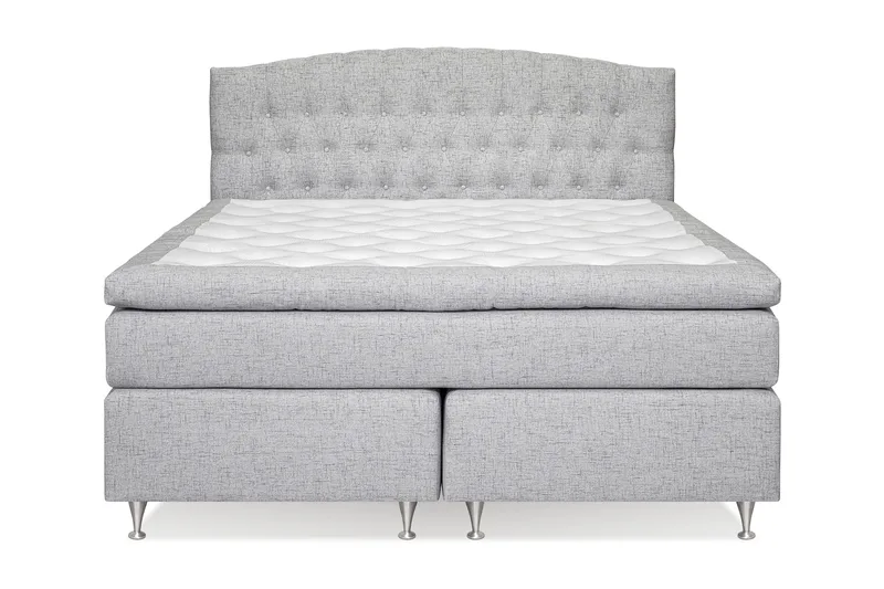 Belda Kontinentalsäng 180x200Fast - Ljusgrå - Products - Möbler - Säng - Kontinentalsäng