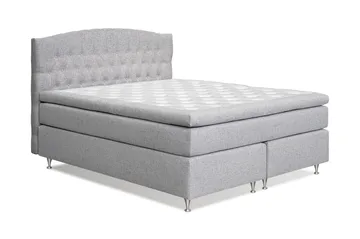 Belda Kontinentalsäng 180x200Fast - Ljusgrå - Products - Möbler - Säng - Kontinentalsäng