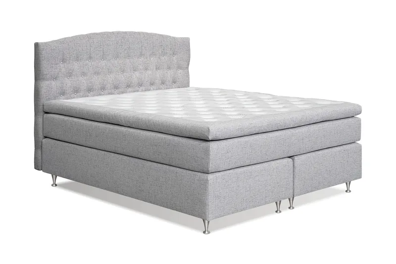 Belda Kontinentalsäng 180x200Fast - Ljusgrå - Products - Möbler - Säng - Kontinentalsäng