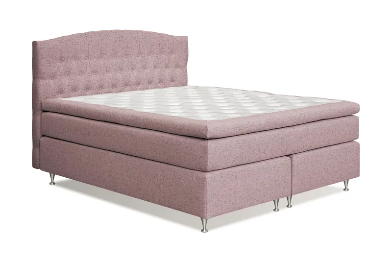 Belda Kontinentalsäng 180x200Fast - Rosa - Products - Möbler - Säng - Kontinentalsäng